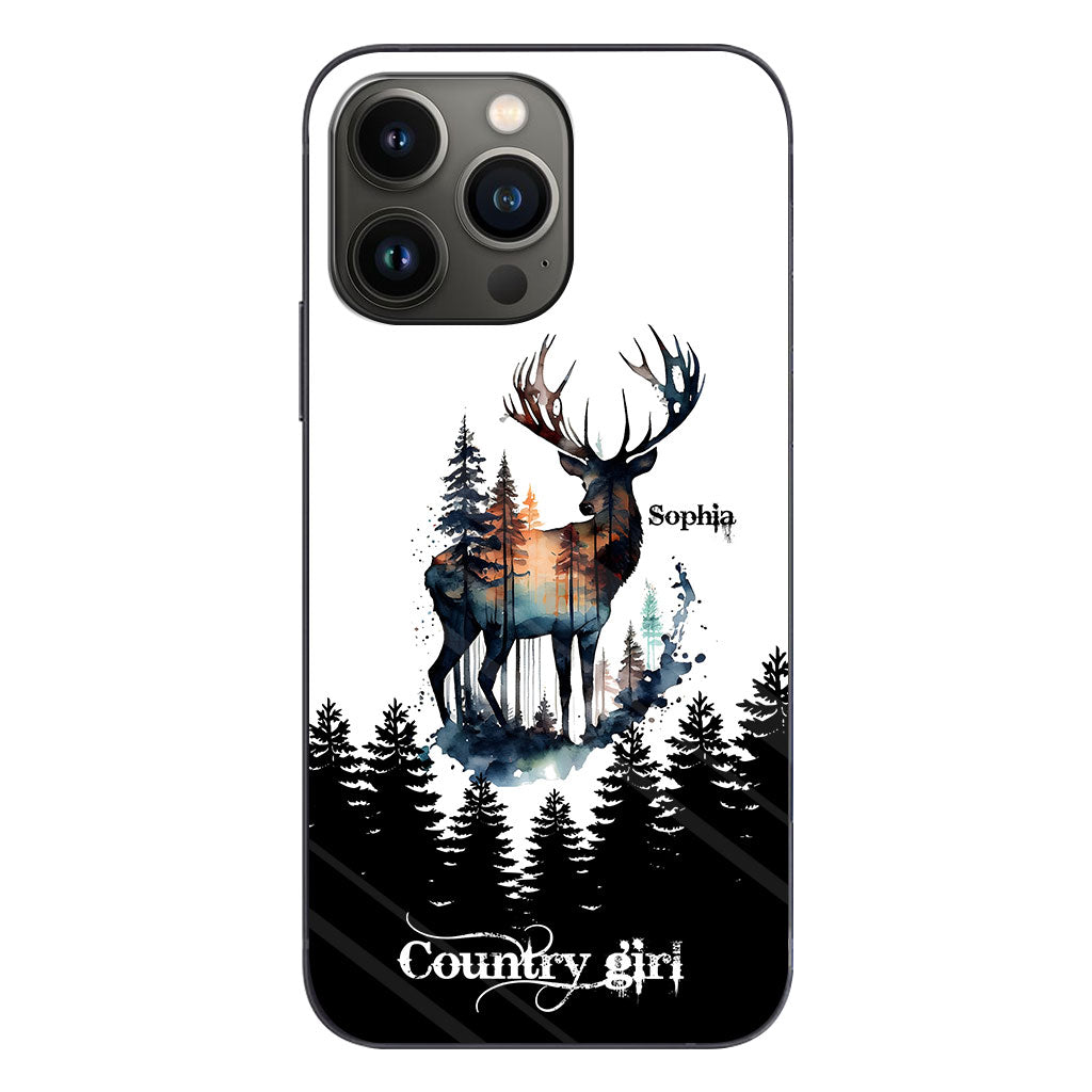 Country Girl - Personalized Hunting Phone Case