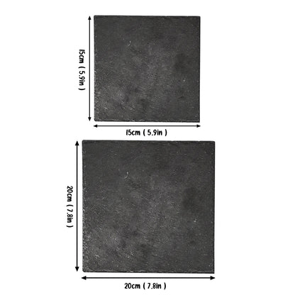 Lovely Deer Couple - Personalized Hunting Square Shaped Stone