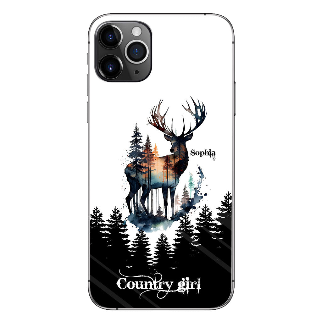 Country Girl - Personalized Hunting Phone Case