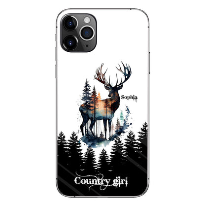 Country Girl - Personalized Hunting Phone Case