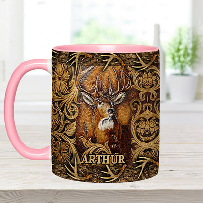 Deer Hunting Season - Personalized Hunting Accent Mug