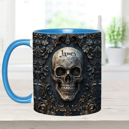 Awsome Skull - Personalized Skull Accent Mug