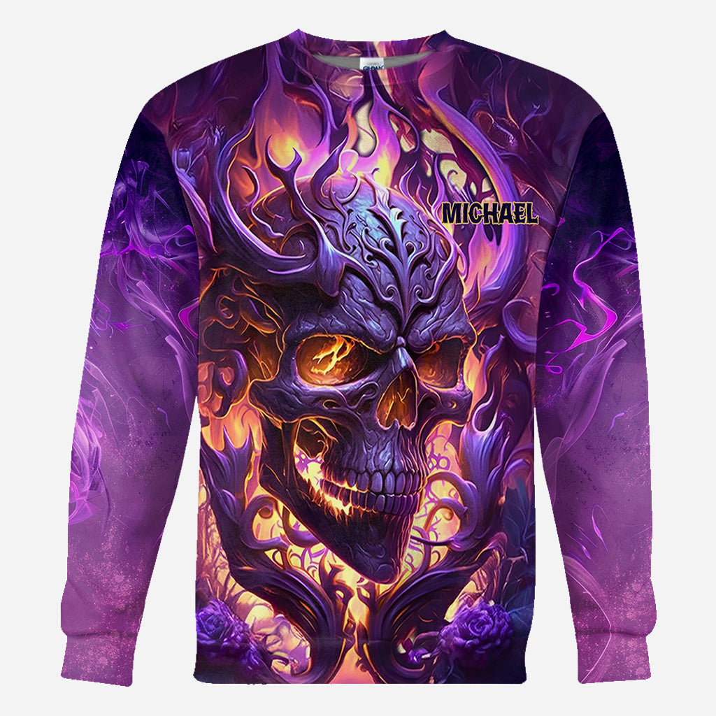 Before I Do - Personalized Skull All Over Shirt