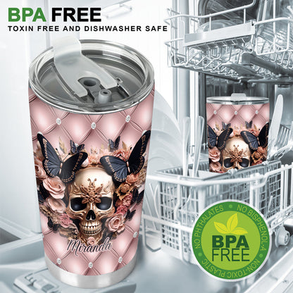 Fck This Fck That Fck You Fck Everything - Personalized Skull Tumbler