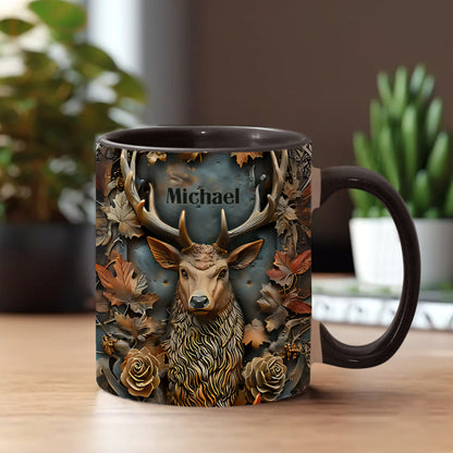 Love Hunting - Personalized Hunting Accent Mug