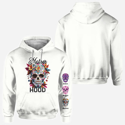 Spooky Mama - Personalized Skull All Over Shirt