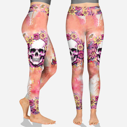 I Am Who I Am - Personalized Skull Hoodie and Leggings