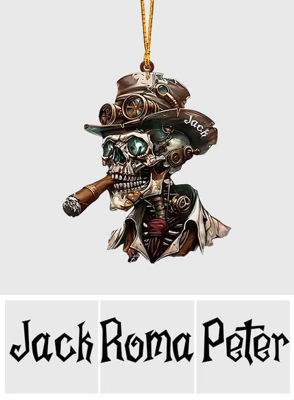 Spooky Skull - Personalized Skull Ornament