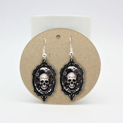 Mysterious Skull - Personalized Skull Earrings