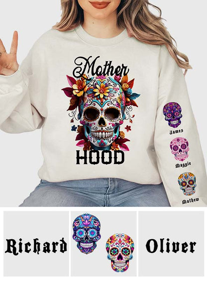 Spooky Mama - Personalized Skull All Over Shirt