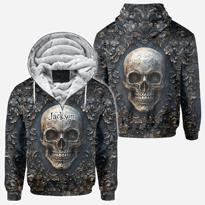 Vintage Skull - Personalized Skull All Over Shirt
