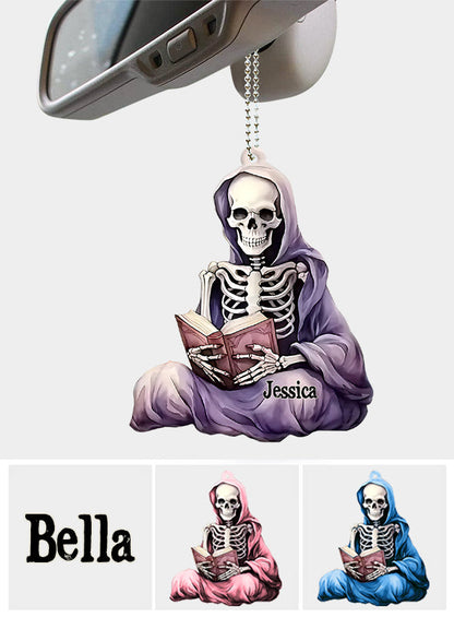 Halloween King Is Coming - Personalized Skull Car Ornament