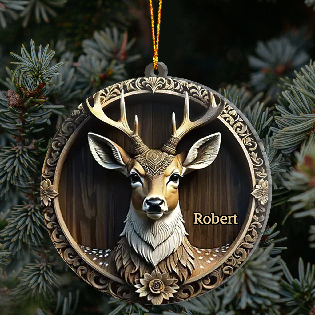 Deer Hunter - Personalized Hunting Ornament