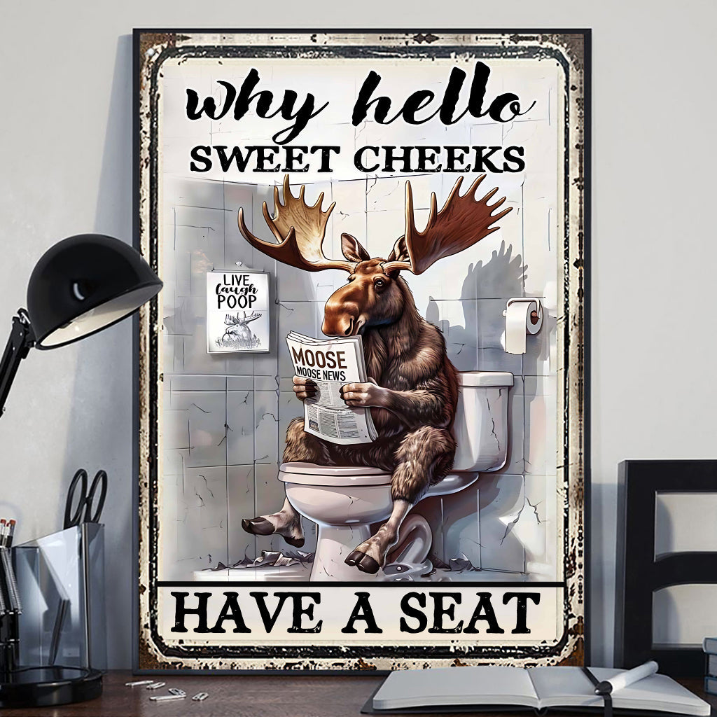 Have A Seat Hunting Canvas And Poster