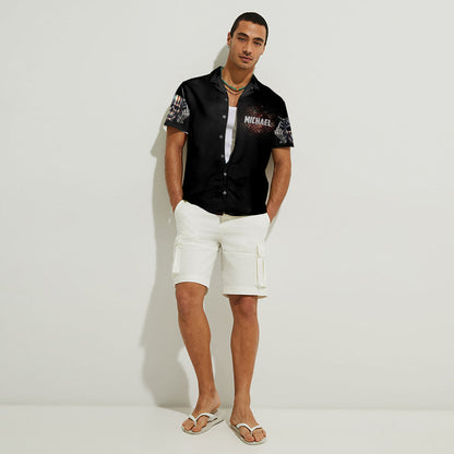 F*cking Aroud - Personalized Skull Hawaiian Shirt