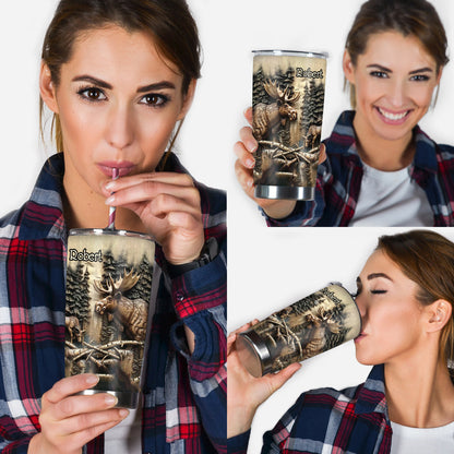 Love Hunting - Personalized Hunting Tumbler