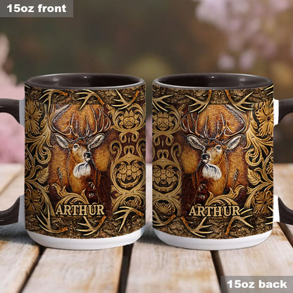 Deer Hunting Season - Personalized Hunting Accent Mug