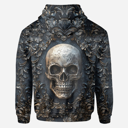 Vintage Skull - Personalized Skull All Over Shirt