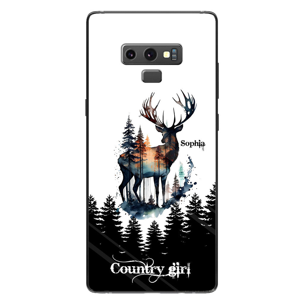 Country Girl - Personalized Hunting Phone Case