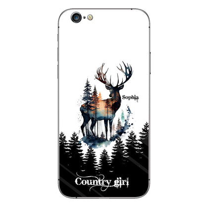 Country Girl - Personalized Hunting Phone Case