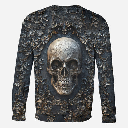 Vintage Skull - Personalized Skull All Over Shirt