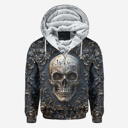 Vintage Skull - Personalized Skull All Over Shirt
