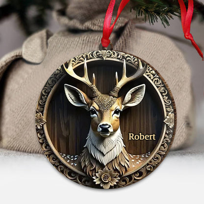 Deer Hunter - Personalized Hunting Ornament