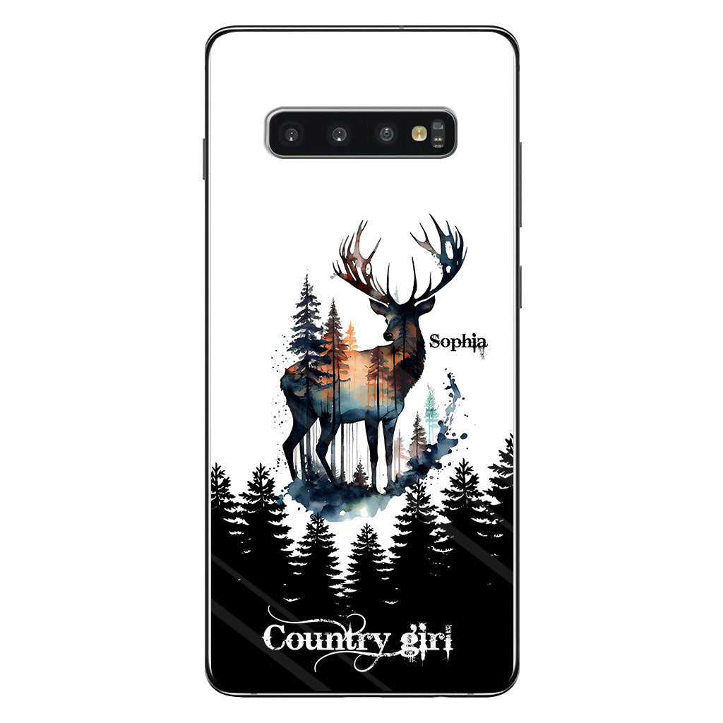 Country Girl - Personalized Hunting Phone Case