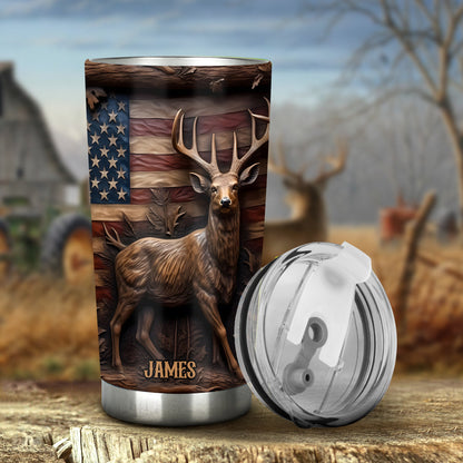 Love Hunting - Personalized Hunting Tumbler