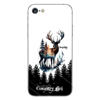 Country Girl - Personalized Hunting Phone Case
