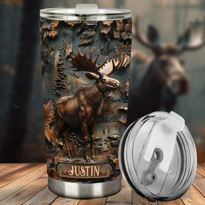 Stunning Deer - Personalized Hunting Tumbler