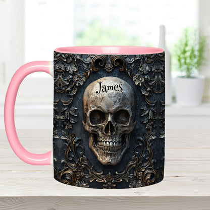 Awsome Skull - Personalized Skull Accent Mug