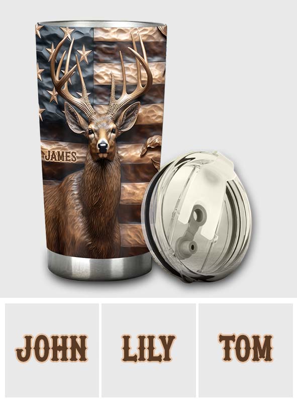 Love Hunting - Personalized Hunting Tumbler