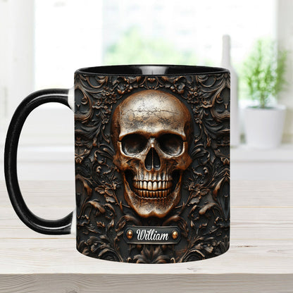 Skull Lover - Personalized Skull Accent Mug