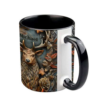 Love Hunting - Personalized Hunting Accent Mug