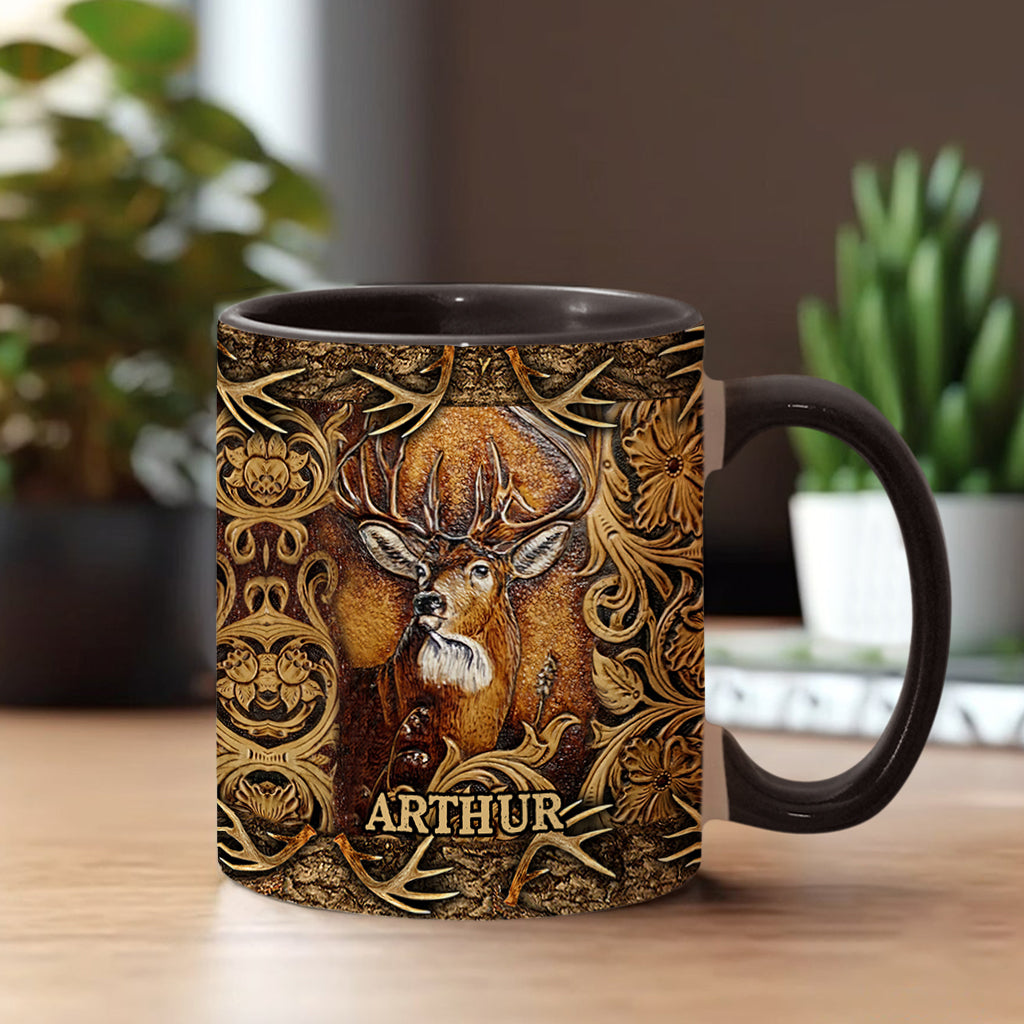 Deer Hunting Season - Personalized Hunting Accent Mug