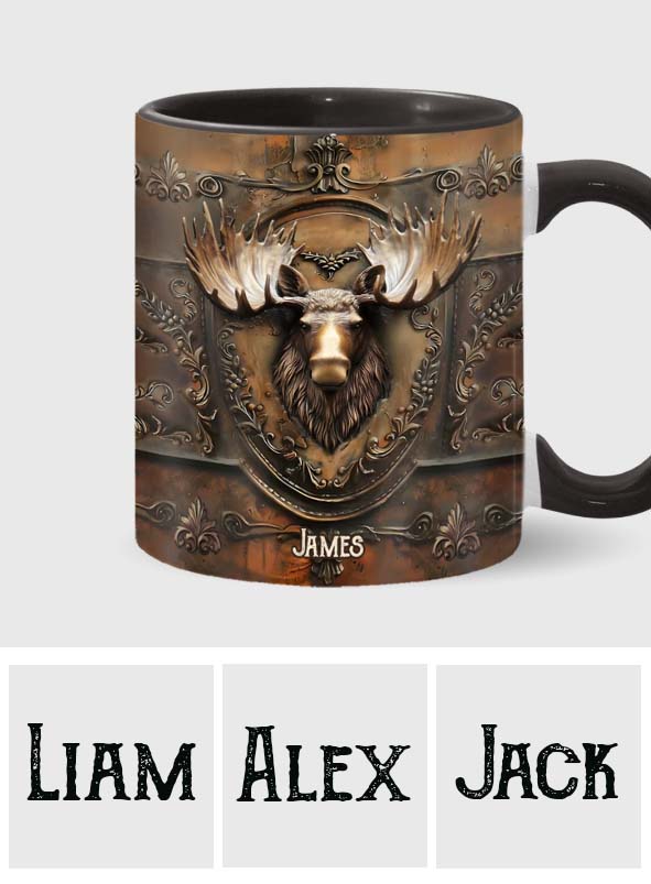 Beautiful Moose Wild Turkey Fox Duck - Personalized Hunting Accent Mug