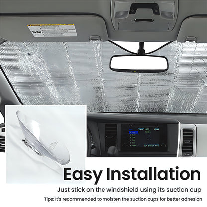 F Around And Find Out Green Fire - Personalized Skull Car Sunshade