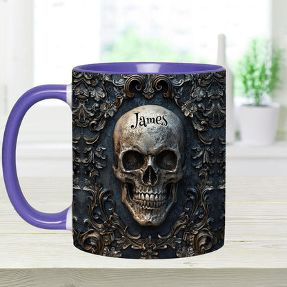 Awsome Skull - Personalized Skull Accent Mug