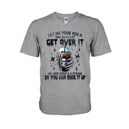 Let Me Pour You - Skull T-shirt And Hoodie