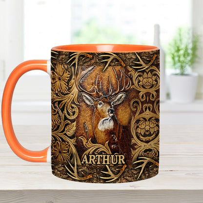 Deer Hunting Season - Personalized Hunting Accent Mug