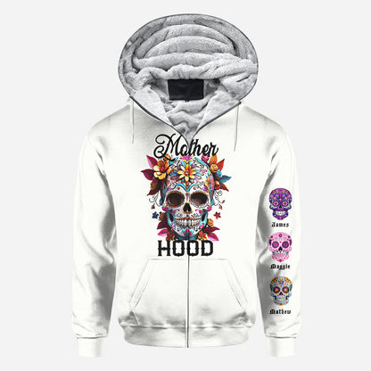 Spooky Mama - Personalized Skull All Over Shirt