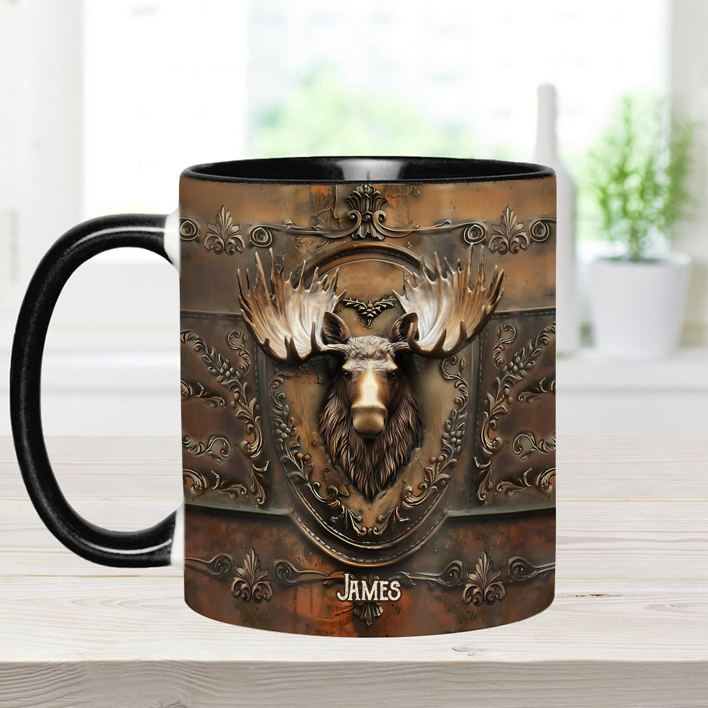Beautiful Moose Wild Turkey Fox Duck - Personalized Hunting Accent Mug