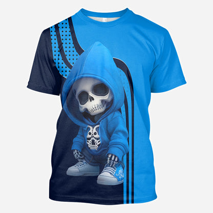 Stylish Skeleton - Personalized Skull All Over Shirt
