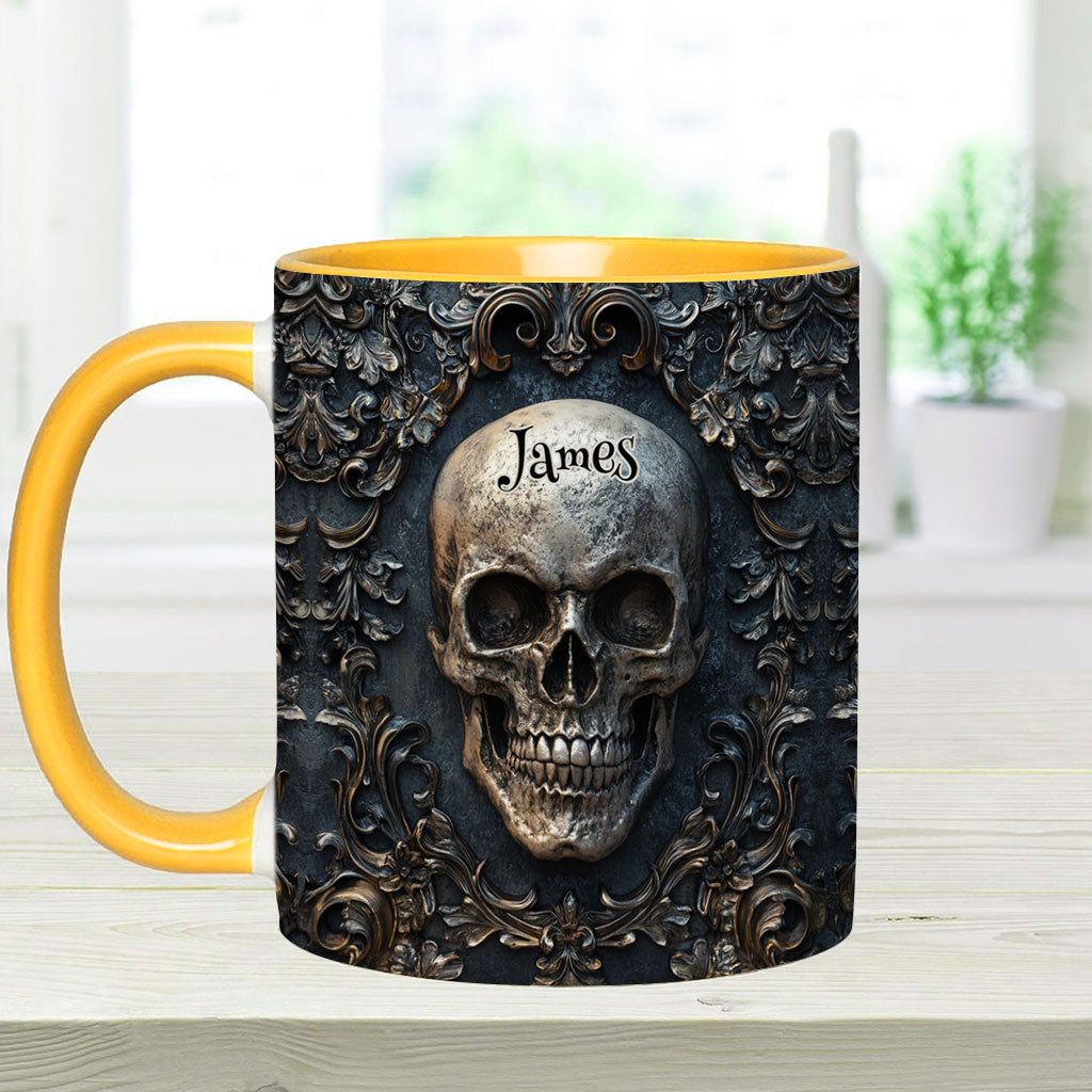 Awsome Skull - Personalized Skull Accent Mug