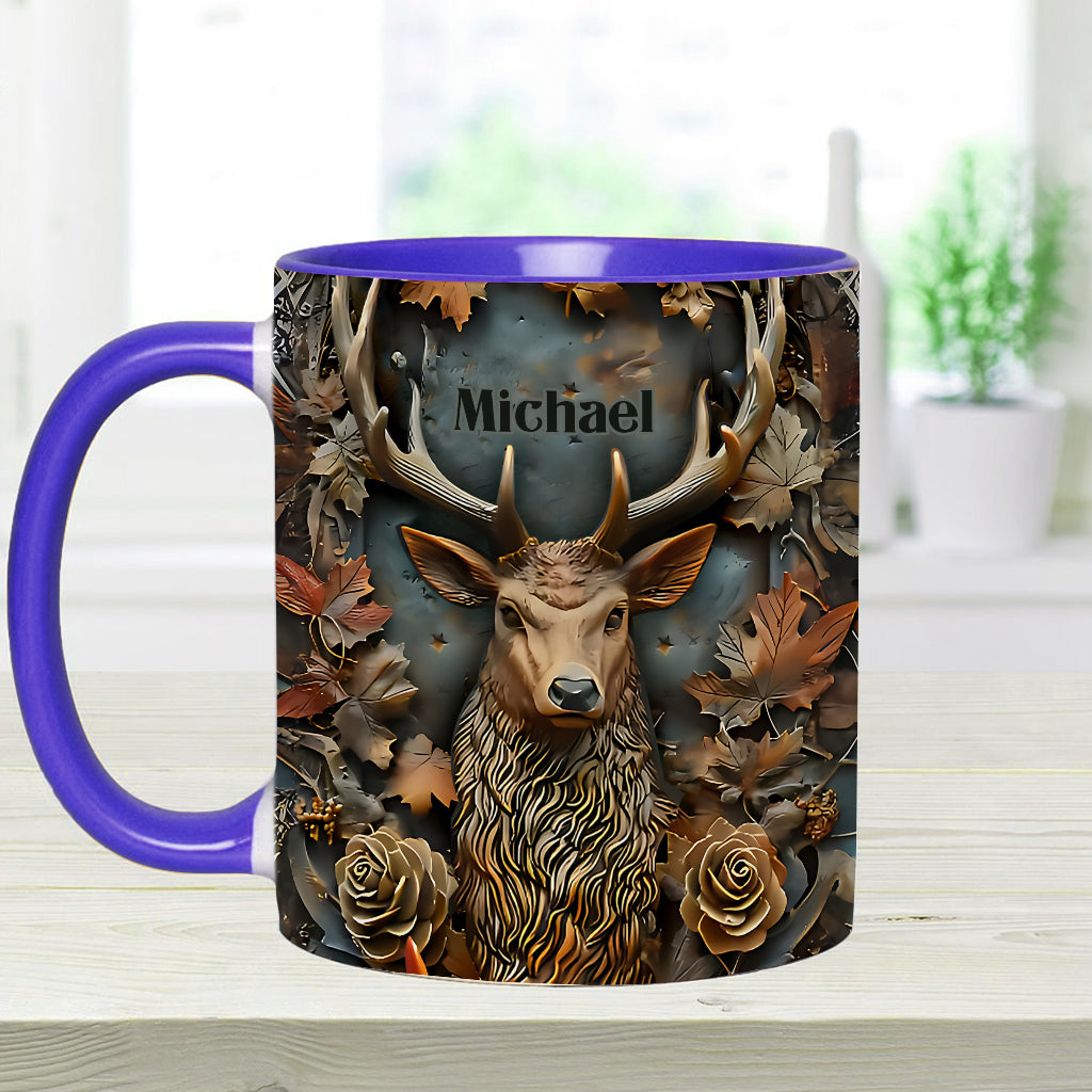 Love Hunting - Personalized Hunting Accent Mug