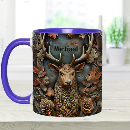 Love Hunting - Personalized Hunting Accent Mug