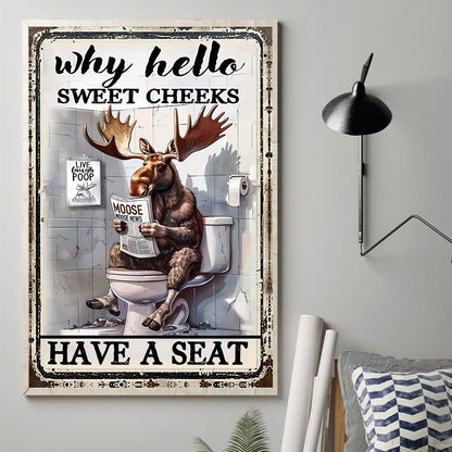 Have A Seat Hunting Canvas And Poster