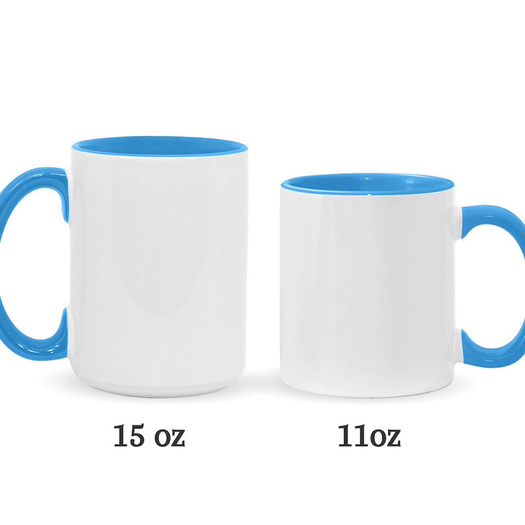 Hear No Evil Speak No Evil See No Evil - Personalized Skull Accent Mug