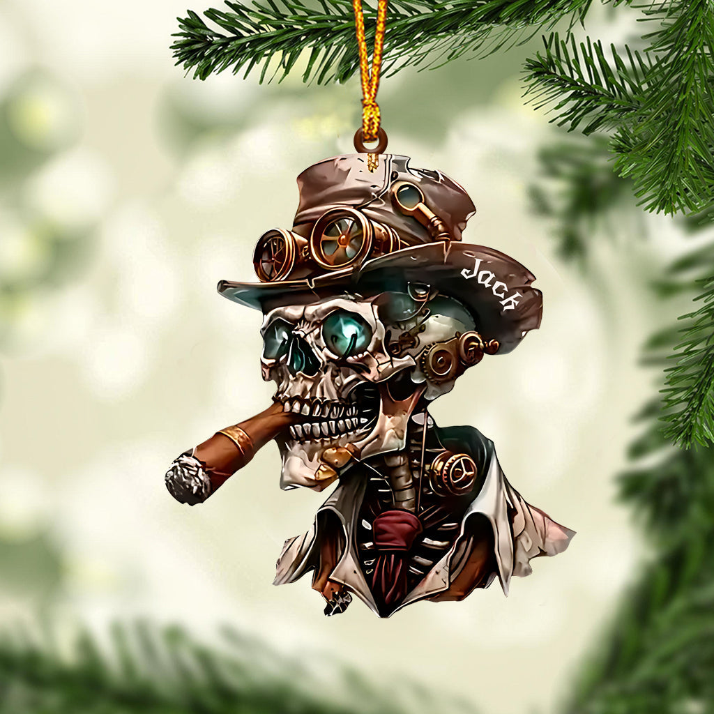 Spooky Skull - Personalized Skull Ornament
